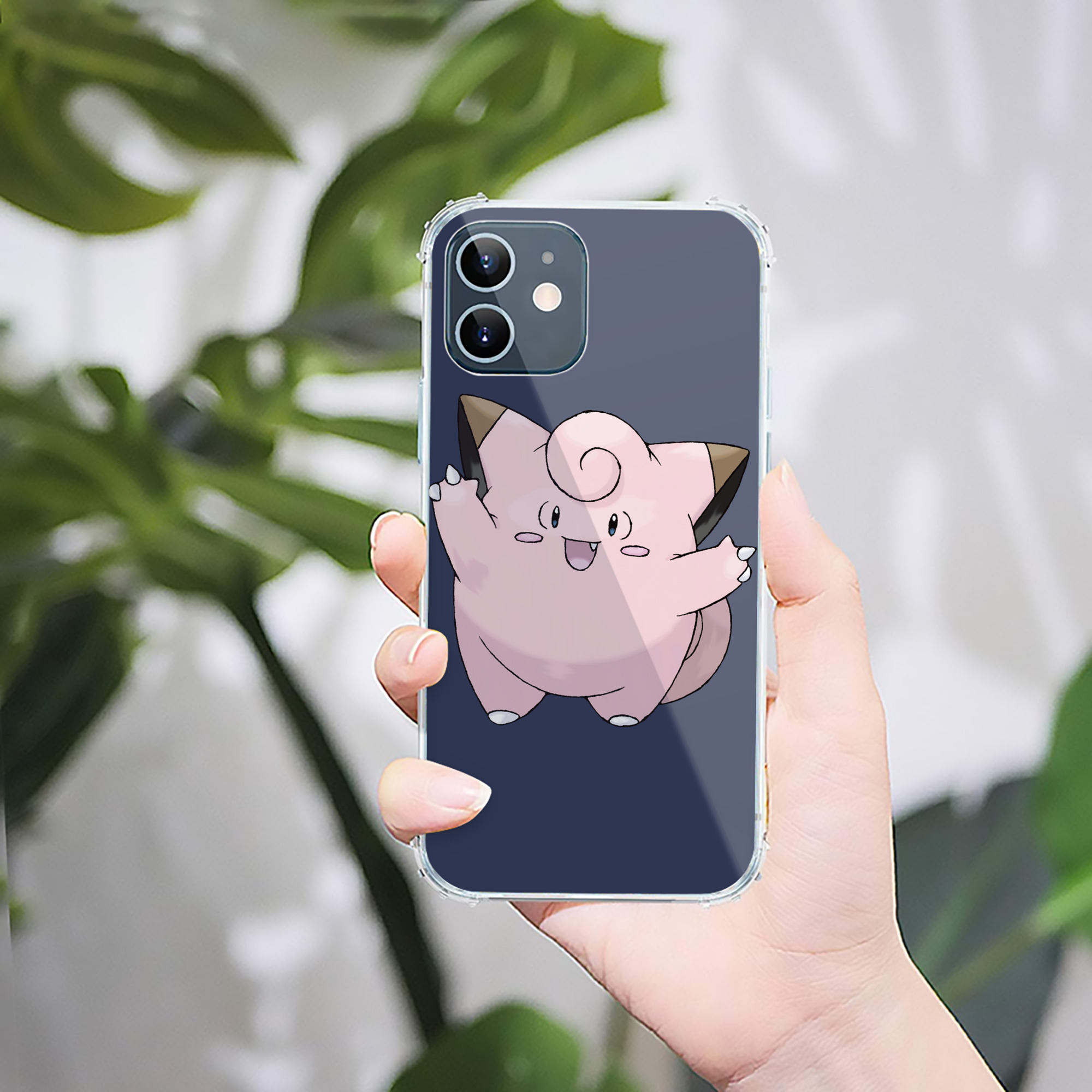 （画像用） ポケットモンスター Pokémon 【iPhone 12シリーズ対応】透明スマホケース（クリアソフトケース）